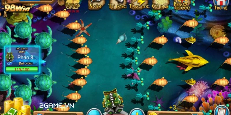 Game bắn cá siêu tốc tạo cảm giác bùng nổ từng khoảnh khắc