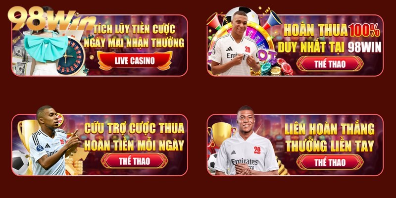 Kiểm tra thời gian, phạm vi áp dụng khuyến mãi 98win để nhận thưởng hợp lệ
