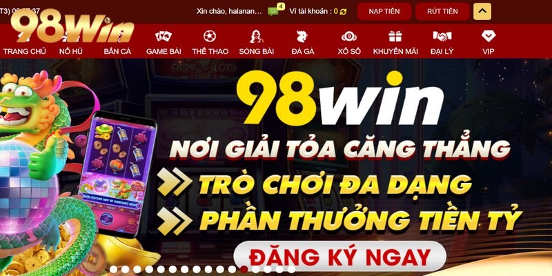 Số tiền hoa hồng mà đối tác của 98win nhận được là không giới hạn