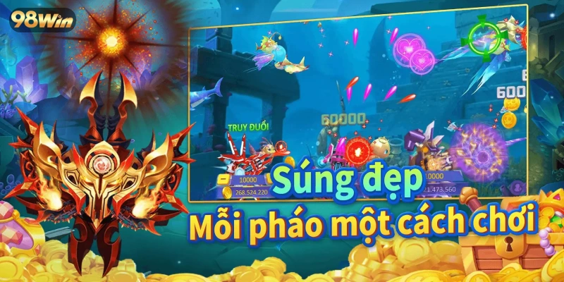 Thăng hoa cùng game bắn cá nổ hũ cực cháy
